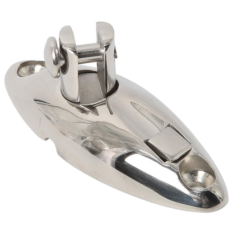 NovelBee 4 Pack of 316 Stainless Steel Quick Release Bimini Top Swivel Hinge Deck Side Mount Marine Hardware - Image 2